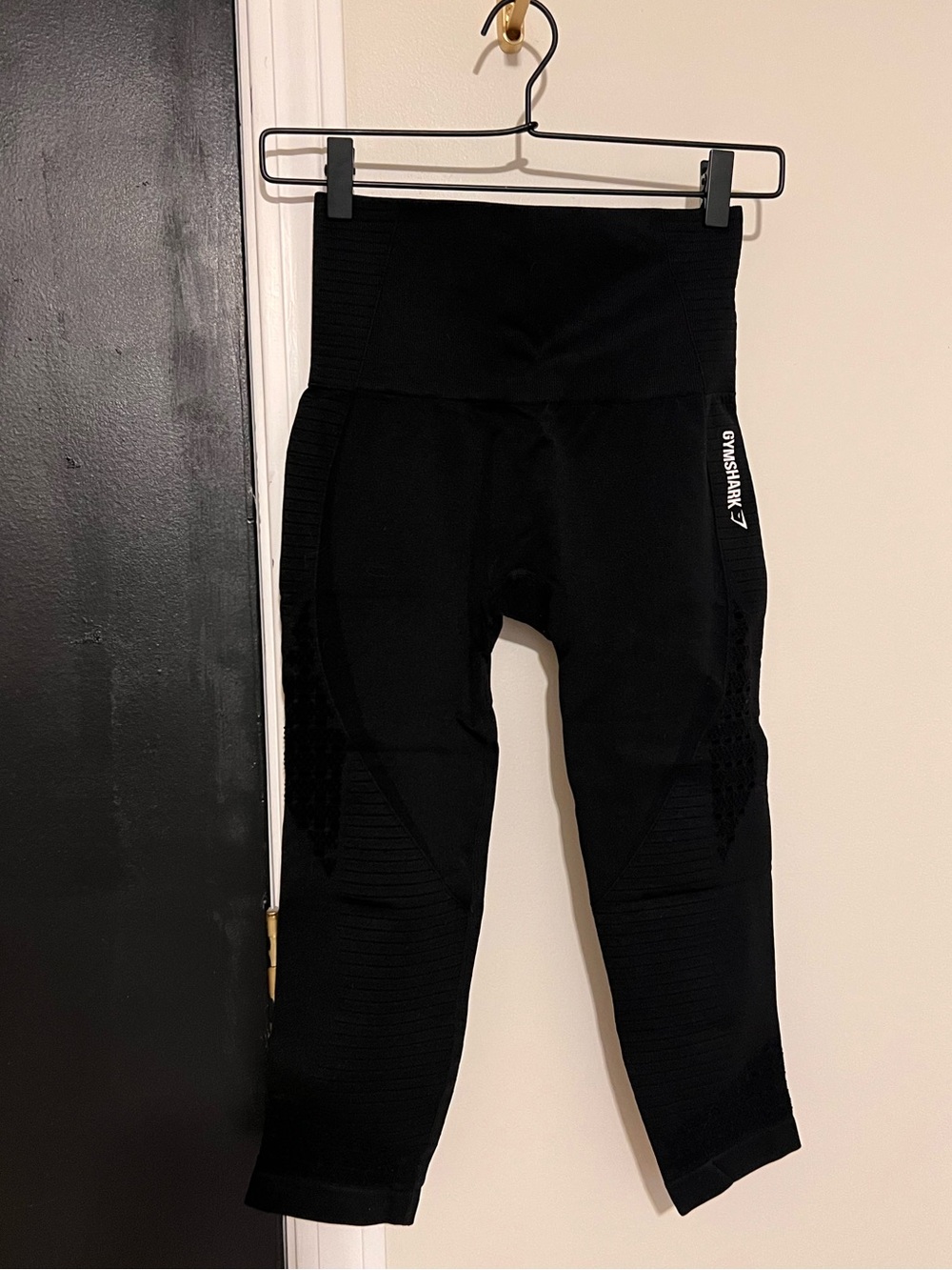 Gymshark Energy+ Black Seamless High Waisted Leggings - Size Small